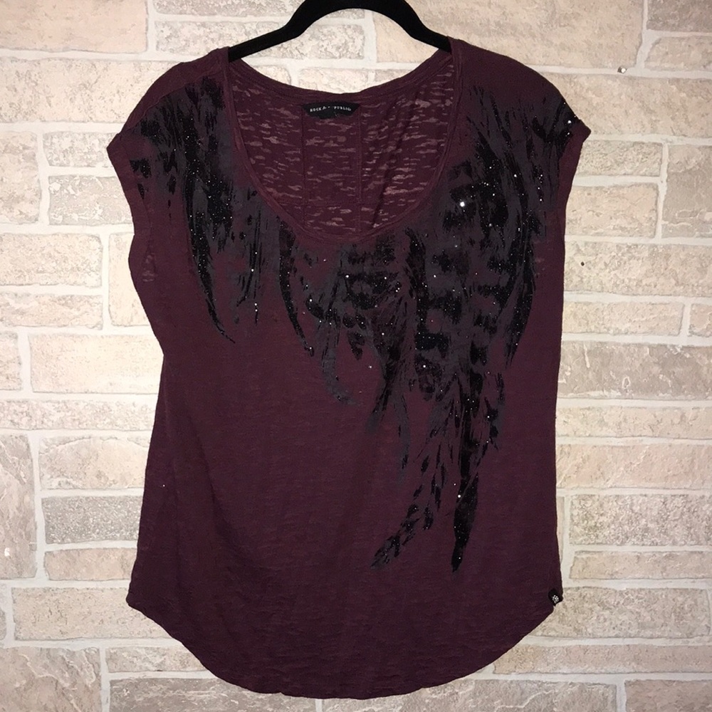 ✅Rock & Republic Burnout Sleeveless Top